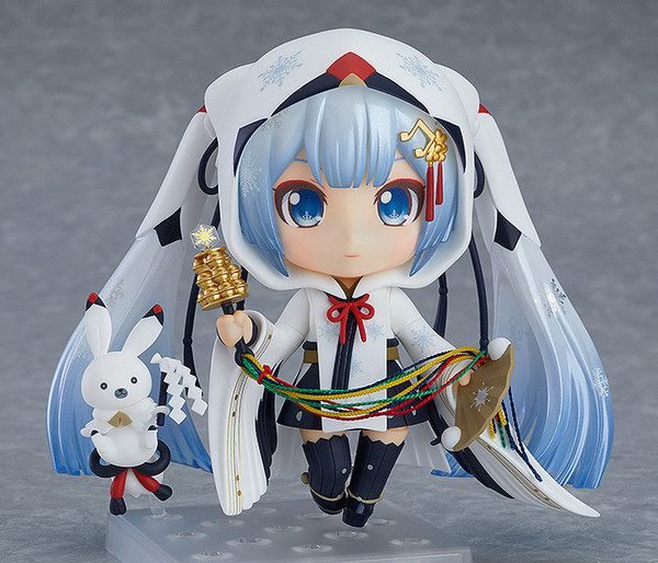 Hatsune Miku, Rabbit Yukine (Snow 2018, Crane Priestess), Vocaloid, Good Smile Company, Action/Dolls