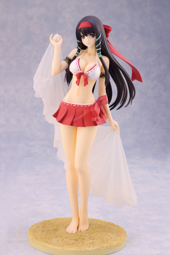 Kaguya (Swimsuit), Shining Hearts, Alphamax, Pre-Painted, 1/7, 4562283271158