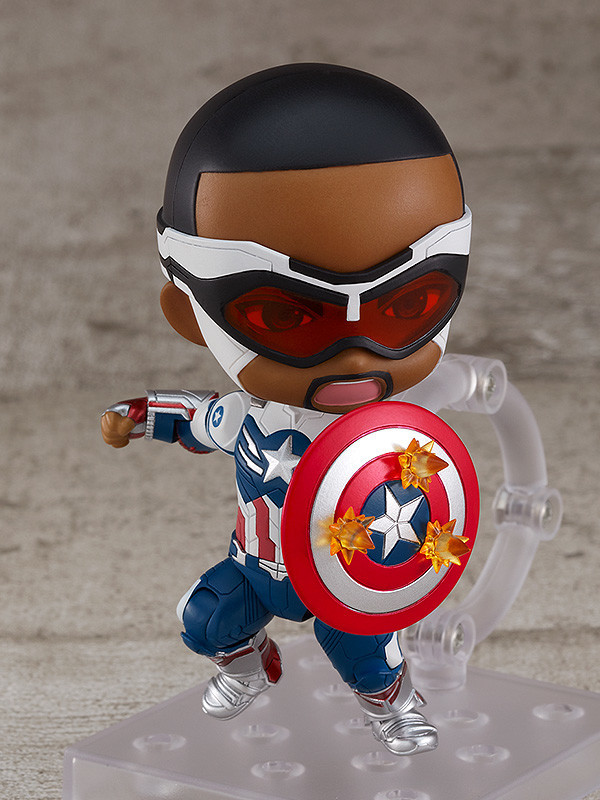Captain America (Sam Wilson) (DX), The Falcon And The Winter Soldier, Good Smile Company, Action/Dolls, 4580590124806