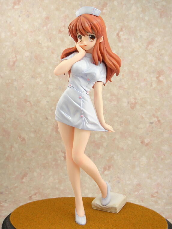 Asahina Mikuru (White, Nurse, Limited), Suzumiya Haruhi No Yuuutsu, Atelier Sai, Pre-Painted, 1/6, 4571184821324