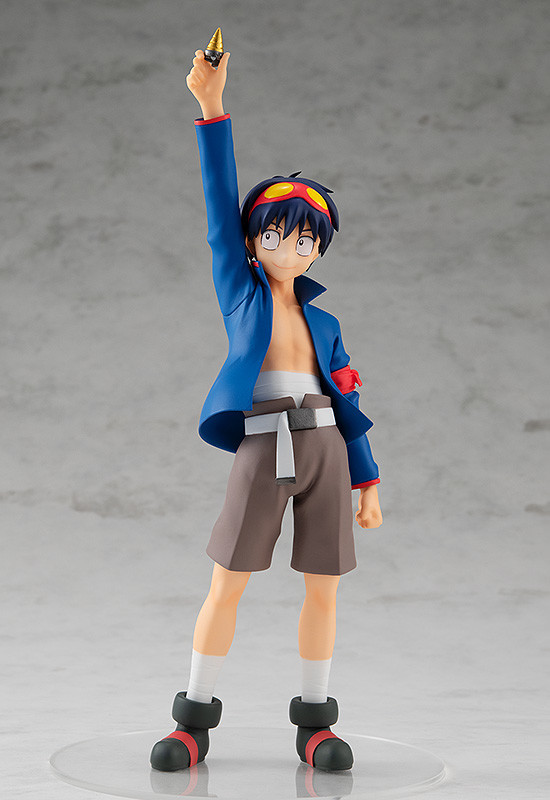 Simon, Tengen Toppa Gurren-Lagann, Good Smile Company, Pre-Painted, 4580416943864