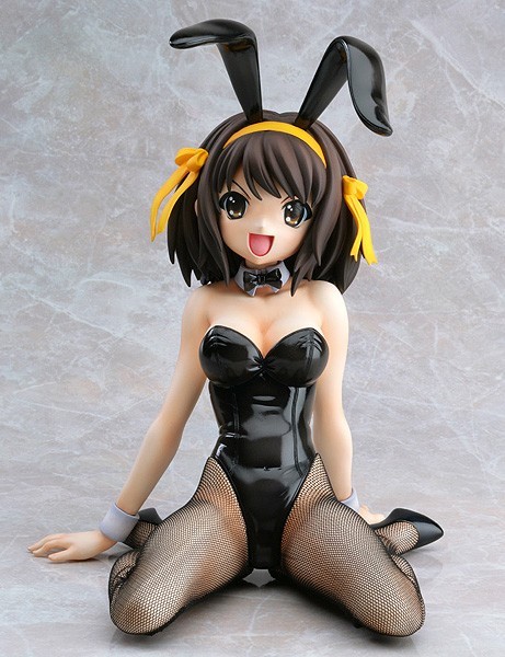 Suzumiya Haruhi (Bunny), Suzumiya Haruhi No Yuuutsu, FREEing, Pre-Painted, 1/4, 4571245290021