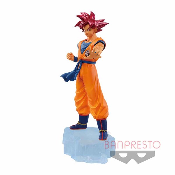 Son Goku SSJ God, Dragon Ball Z Dokkan Battle, Bandai Spirits, Pre-Painted