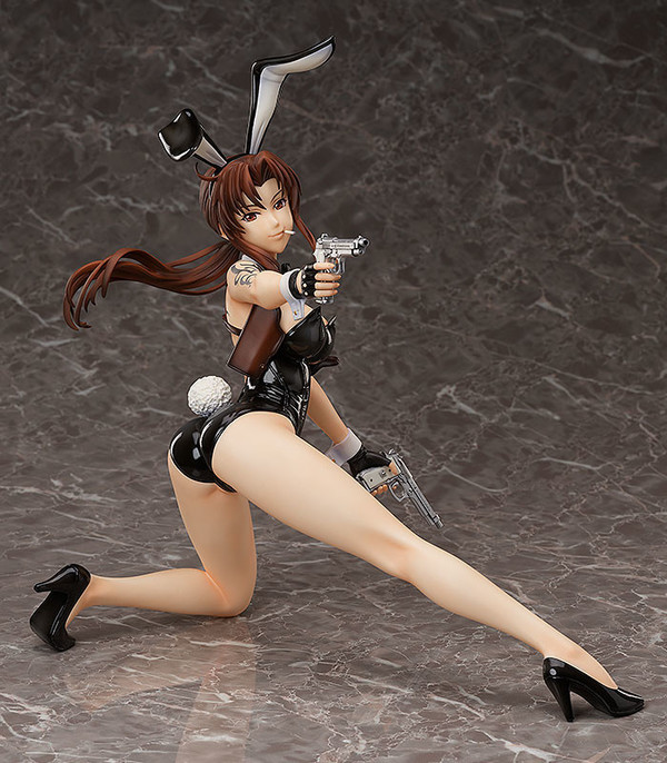 Revy (Bare Leg Bunny), Black Lagoon, FREEing, Pre-Painted, 1/4, 4570001510823
