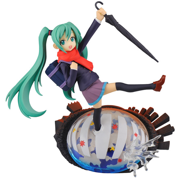 Hatsune Miku (Traveling Mood), Vocaloid, Kaiyodo, Hobby Stock, Pre-Painted, 4582225000158