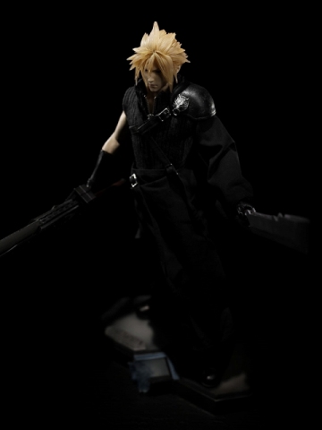 Cloud Strife, Final Fantasy VII - Advent Children, Square Enix, Pre-Painted, 1/4