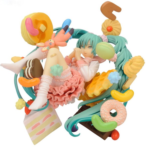 Hatsune Miku (LOL -lots of laugh-), Vocaloid, Kaiyodo, Hobby Stock, Pre-Painted, 4582225000134