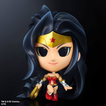 Wonder Woman, DC Universe, Square Enix, Pre-Painted