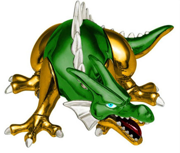 Green Dragon, Dragon Quest, Square Enix, Pre-Painted