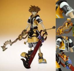 Sora (Master Form), Kingdom Hearts II, Kotobukiya, Square Enix, Action/Dolls