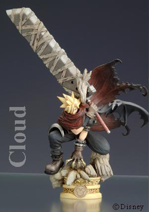 Cloud Strife (Full Color), Kingdom Hearts, Square Enix, Trading, 4988601404365