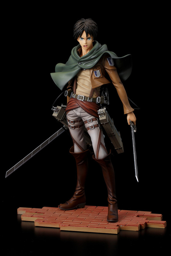 Eren Yeager, Shingeki No Kyojin, Sentinel, Pre-Painted, 1/8, 4571335886264