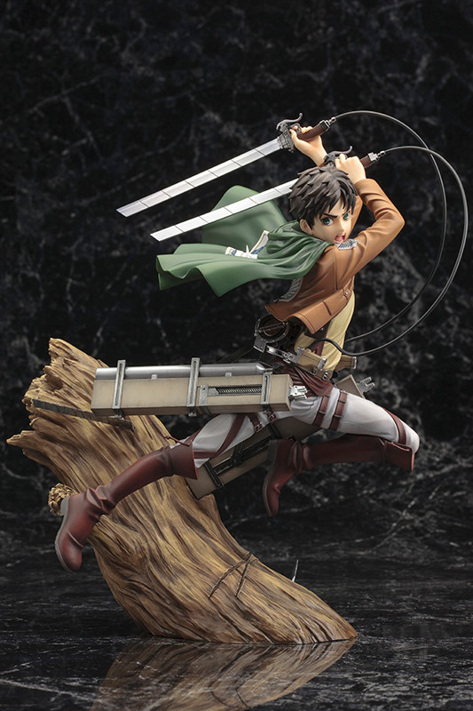 Eren Yeager, Shingeki No Kyojin, Kotobukiya, Pre-Painted, 1/8, 4934054783328