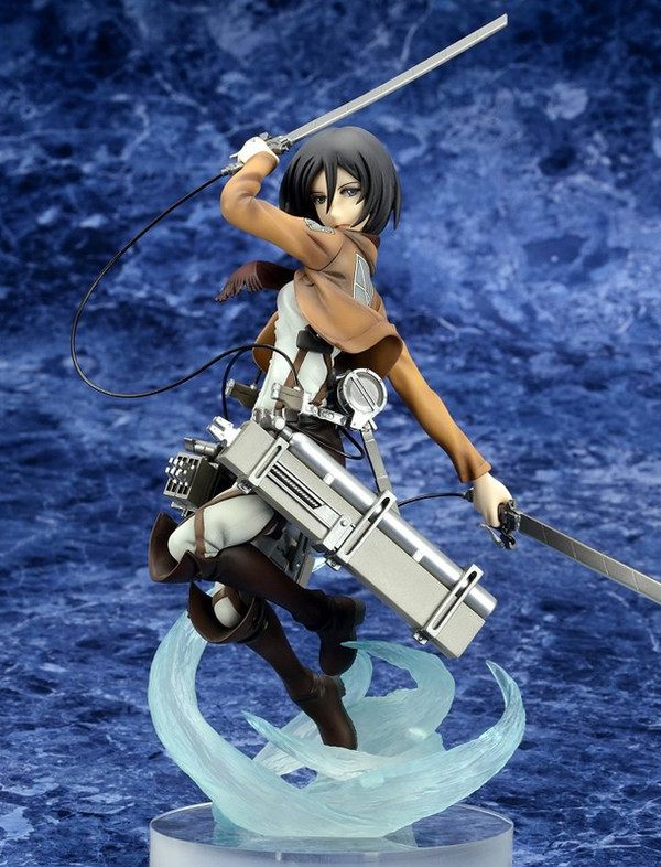 Mikasa Ackerman, Shingeki No Kyojin, Ques Q, Pre-Painted, 1/8, 4560393840837