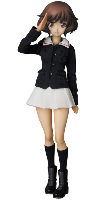 Akiyama Yukari, Girls Und Panzer, Medicom Toy, Action/Dolls, 1/6