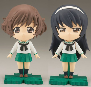 Akiyama Yukari, Reizei Mako, Girls Und Panzer Der Film, Bandai, Model Kit