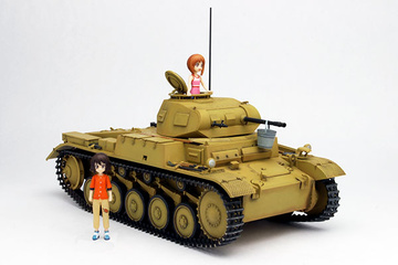 Nishizumi Miho, Nishizumi Maho, Panzer II Ausf. F, Girls Und Panzer Der Film, Platz, Model Kit, 1/35