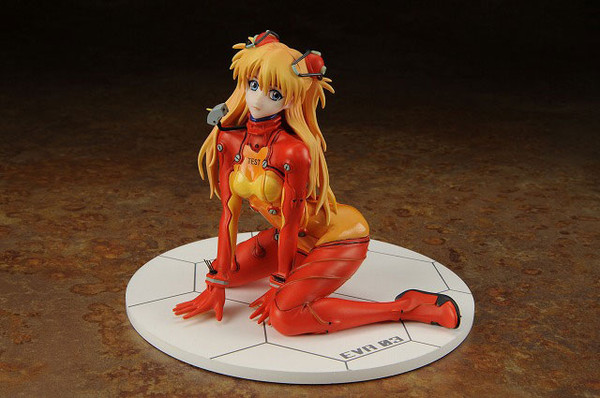 Souryuu Asuka Langley (Test Plug Suit), Evangelion Shin Gekijouban, Aizu Project, Pre-Painted, 1/7, 4528403901336