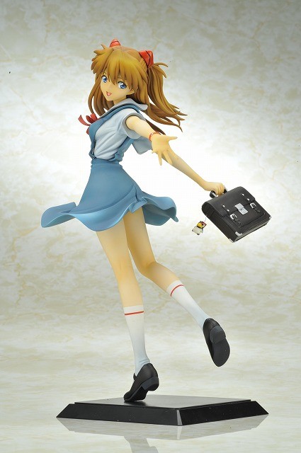 Souryuu Asuka Langley (School Uniform), Evangelion Shin Gekijouban, Aizu Project, Pre-Painted, 1/6, 4528403002606