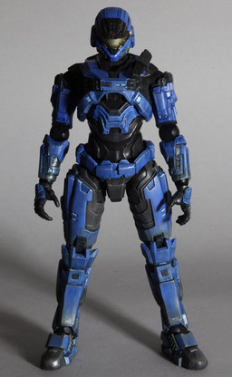 Spartan-B312 (Noble Six) (Blue), Halo Reach, Square Enix, Action/Dolls