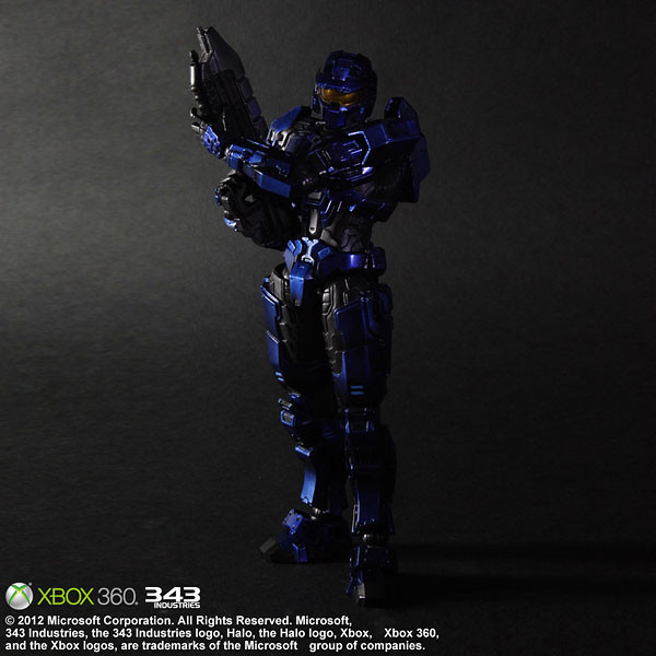 Spartan Mark V (Blue), Halo: Combat Evolved, Square Enix, Action/Dolls, 4988601316729