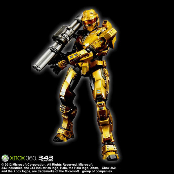 Spartan Mark V (Gold), Halo: Combat Evolved, Square Enix, Action/Dolls