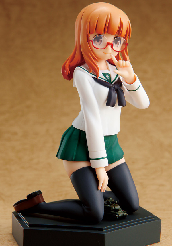 Takebe Saori, Girls Und Panzer, Toy's Works, Chara-Ani, Pre-Painted, 1/10, 4543341135988