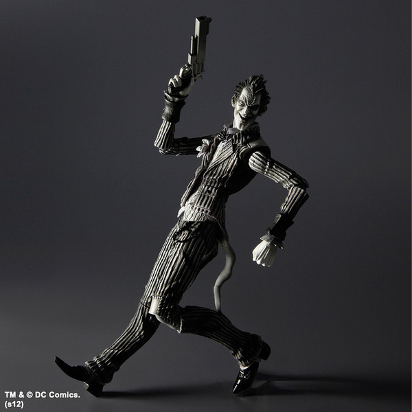 Joker (Black & White), Batman: Arkham Asylum, Square Enix, Action/Dolls