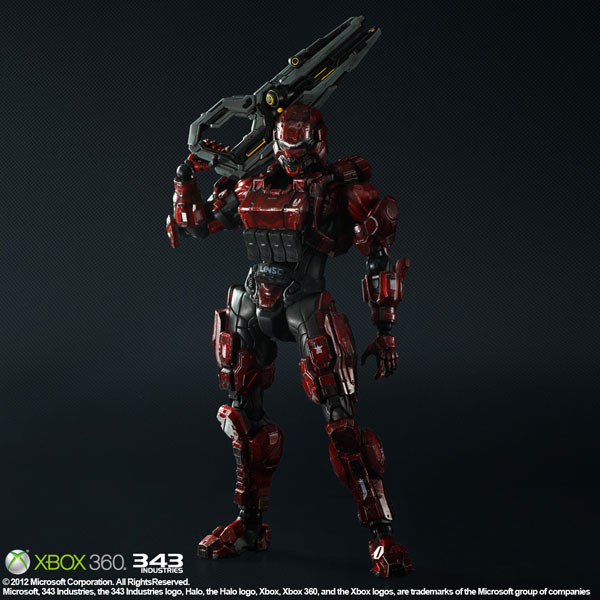 Spartan Solider (Red), Halo 4, Square Enix, Action/Dolls, 4988601317849