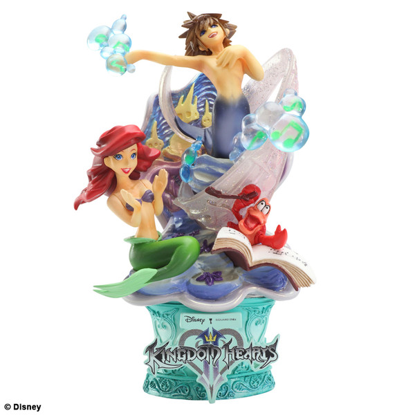 Ariel, Sebastian, Sora (Atlantica), Kingdom Hearts II, Square Enix, Trading, 4988601318235