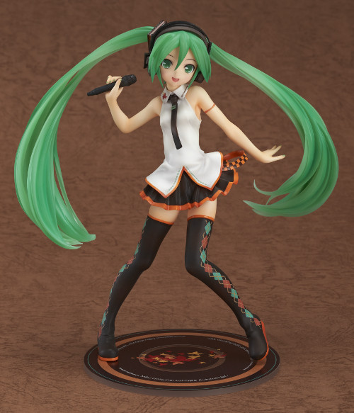 Hatsune Miku (Lat-type, Autumn Color), Vocaloid, Family Mart, Good Smile Company, Pre-Painted, 1/8