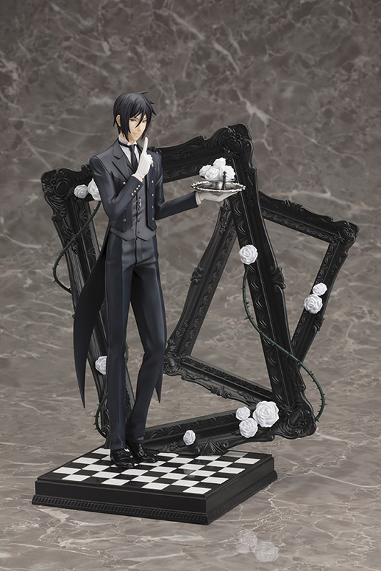 Sebastian Michaelis, Kuroshitsuji ~Book Of Circus~, Kotobukiya, Pre-Painted, 1/8, 4924054783595