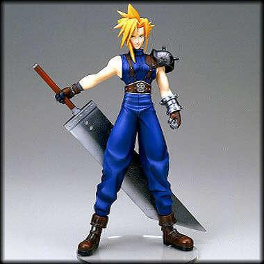 Cloud Strife, Final Fantasy VII, Kotobukiya, Garage Kit, 1/8