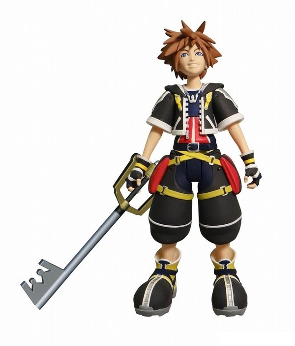 Sora, Kingdom Hearts II, Diamond Select Toys, Action/Dolls, 4589974741523