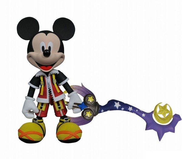 King Mickey, Kingdom Hearts II, Diamond Select Toys, Action/Dolls, 4589974741516