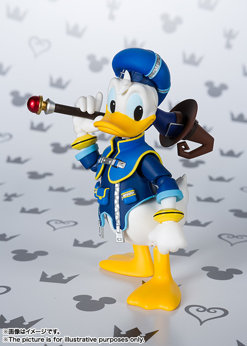 Donald Duck, Kingdom Hearts II, Bandai, Action/Dolls, 4549660208716