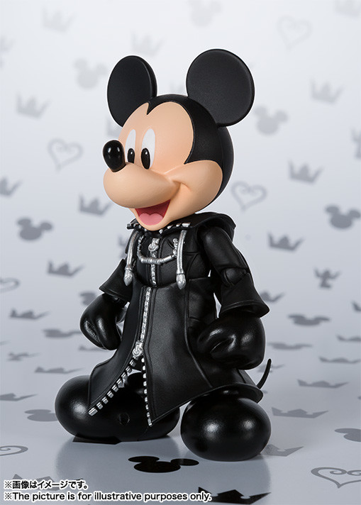 King Mickey, Kingdom Hearts II, Bandai, Action/Dolls, 4549660191971