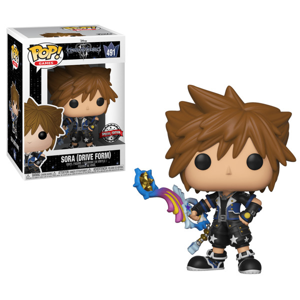 Sora (Drive Form), Kingdom Hearts III, Funko Toys, Pre-Painted