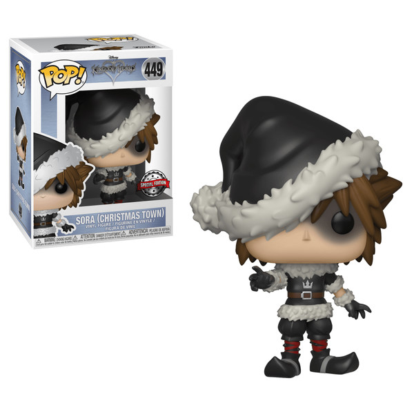 Sora (Christmas Town), Kingdom Hearts, Kingdom Hearts II, Funko Toys, Hot Topic, Pre-Painted