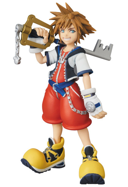 Sora, Kingdom Hearts, Medicom Toy, Pre-Painted, 4530956154725