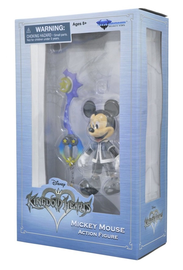 King Mickey, Kingdom Hearts Birth By Sleep, Diamond Select Toys, Action/Dolls