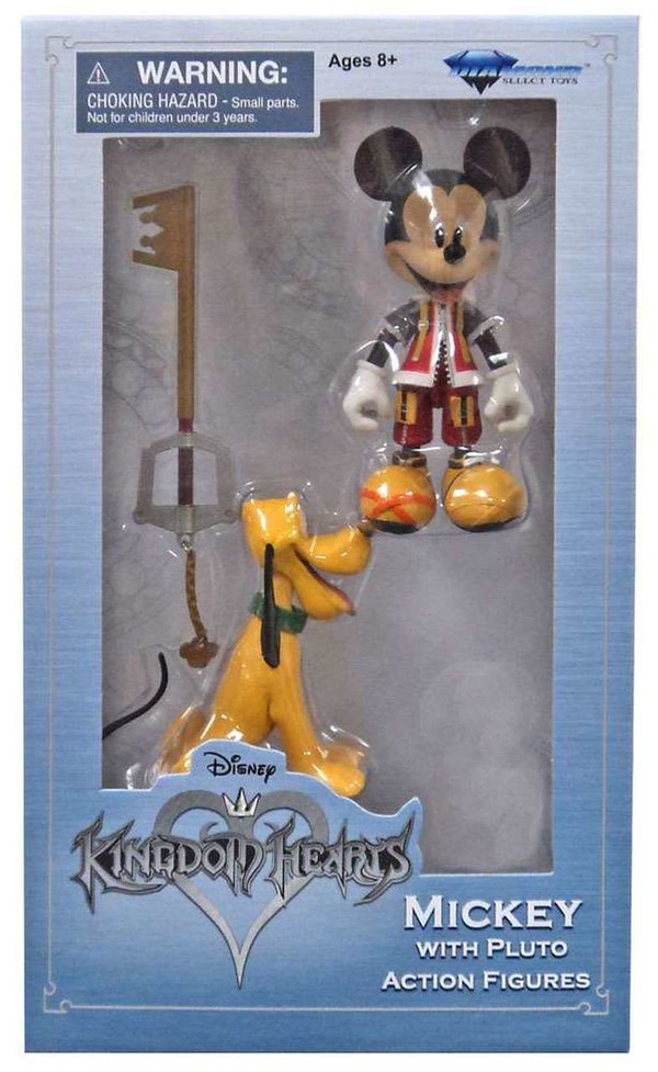 Pluto, Kingdom Hearts, Diamond Select Toys, Action/Dolls