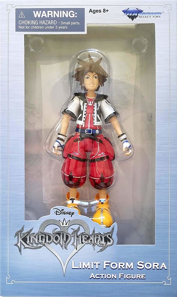 Sora (LImit Form), Kingdom Hearts II, Diamond Select Toys, Action/Dolls