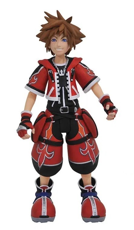 Sora (Valor Form), Kingdom Hearts II, Diamond Select Toys, Action/Dolls