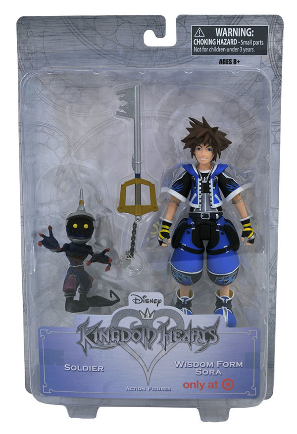 Sora (Wisdom Form), Kingdom Hearts II, Diamond Select Toys, Action/Dolls