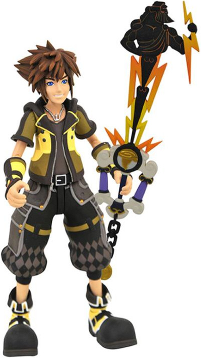 Sora (Guardian Form), Kingdom Hearts III, Diamond Select Toys, Action/Dolls