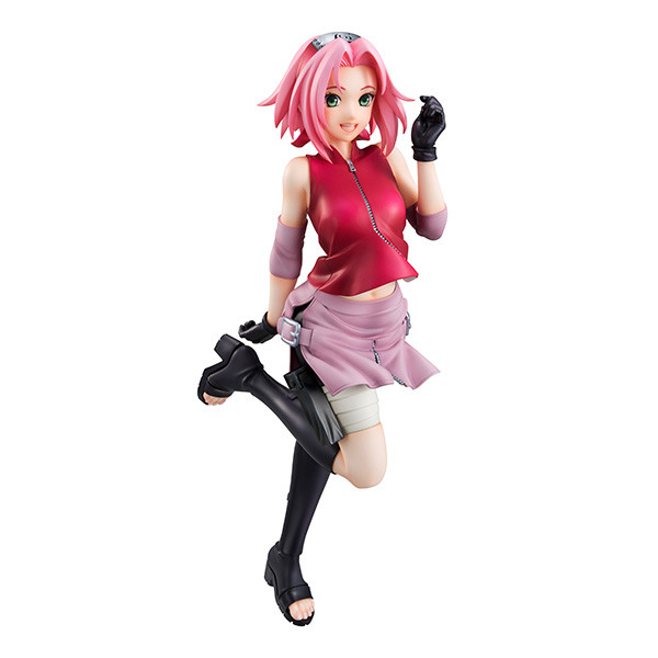 Haruno Sakura, Naruto Shippuuden, MegaHouse, Pre-Painted, 4535123822995