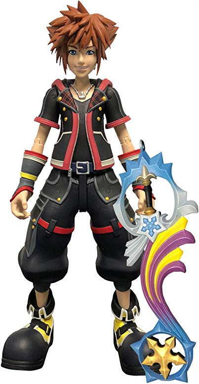 Sora, Kingdom Hearts III, Diamond Select Toys, Action/Dolls