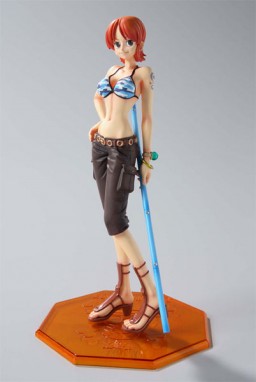 Nami, One Piece, MegaHouse, Pre-Painted, 1/8, 4535123711176