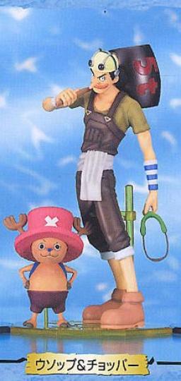 Tony Tony Chopper, Usopp, One Piece, MegaHouse, Pre-Painted, 1/8, 4535123710186